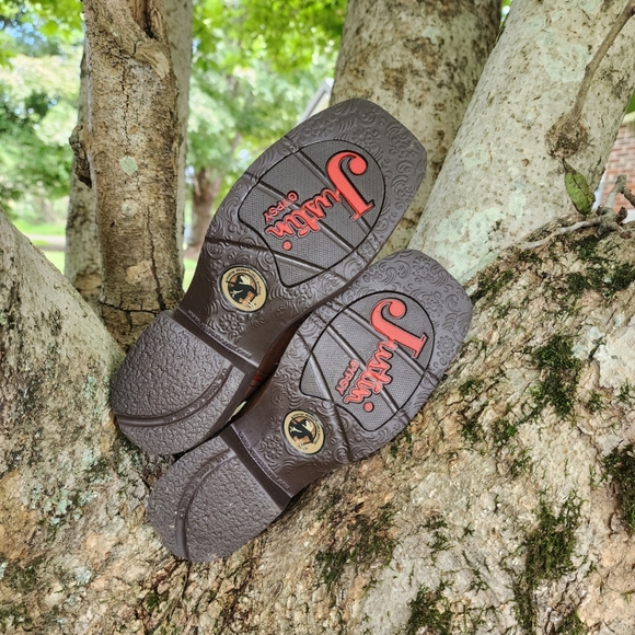 NWT Justin Gypsy Leather Studded Cowgirl Boots - Picture 6 of 14